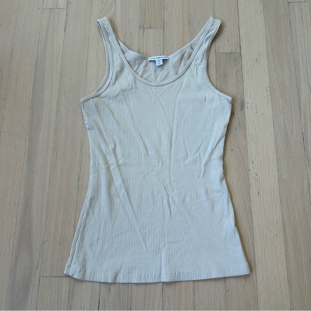 Standard James Perse Ribbed Tank Top